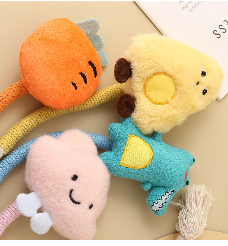 Cat Self-Entertainment Chew Rope Teeth Cleaning Artifact