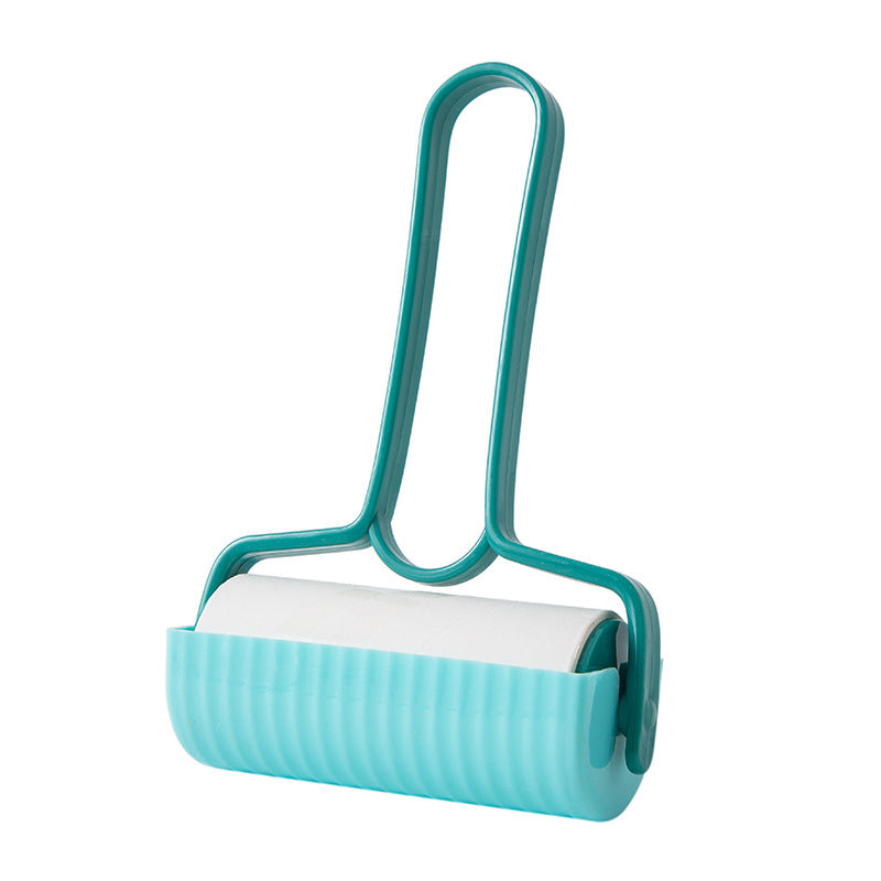 Rouleau anti-peluches pour vêtements et maison, rouleau en papier adhésif déchirable, brosse pour poils d'animaux, rouleau anti-peluches en papier adhésif 