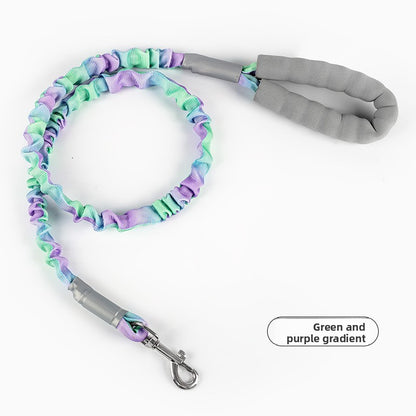 Elastic Rope Dog Leash Explosion Proof Anti Pull Pet Gear