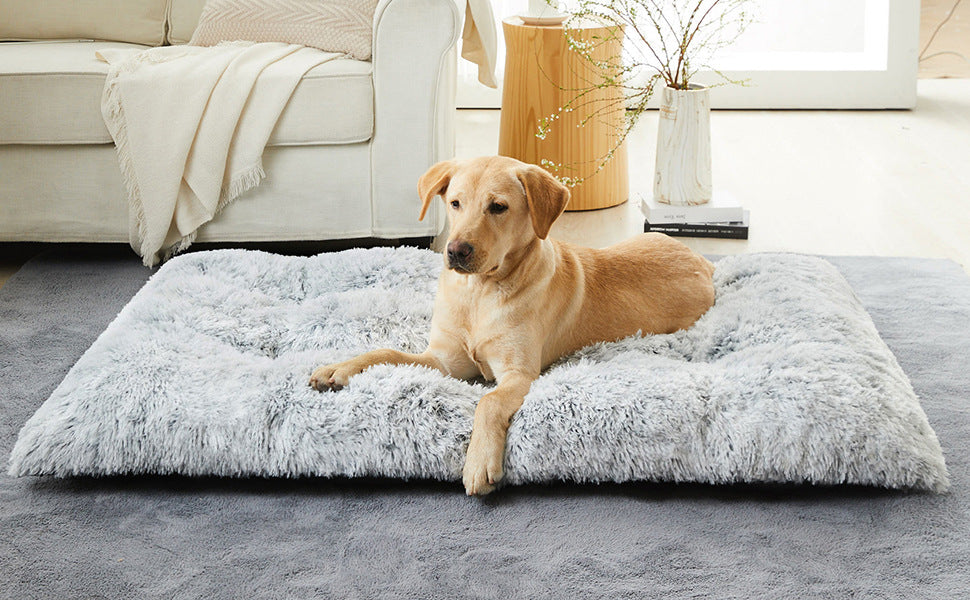 Thickened Fleece-lined Pet Bed for Small Pets