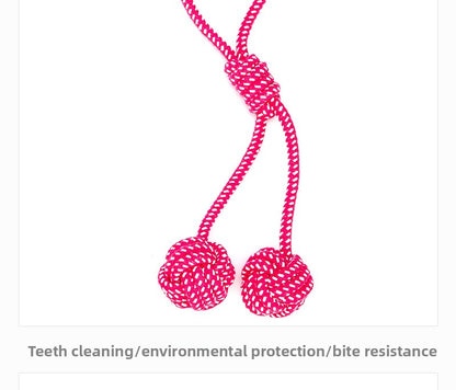 Dog Toys New Pet Cotton Rope Combination Set for Teeth Grinding