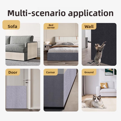 Cat Scratching Mat with Freestyle Cutting Durable ScratchResistant NonShedding Board Sticker