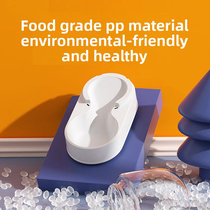 Automatic Cat Water Fountain 2L Large Capacity Quiet USB Powered Pet Water Dispenser for Cats Dogs with LED Light and Water Level Indicator