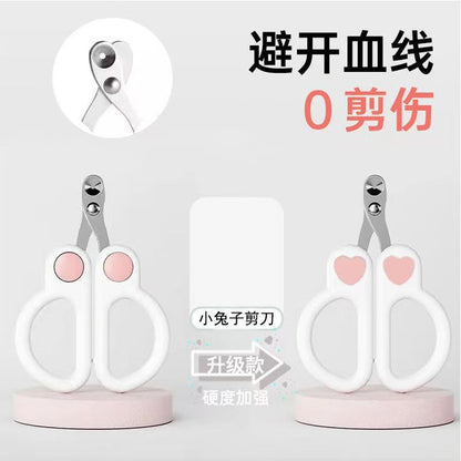 Small Blind Friendly Cat Nail Clippers for Beginners and Pets