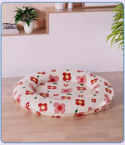 Summer Pet Cooling Mat Water Filled Ice Nest Bed for Large Cats Dogs
