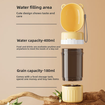 Dog Travel Water Cup Portable Outdoor Drinking Supplies for Pets