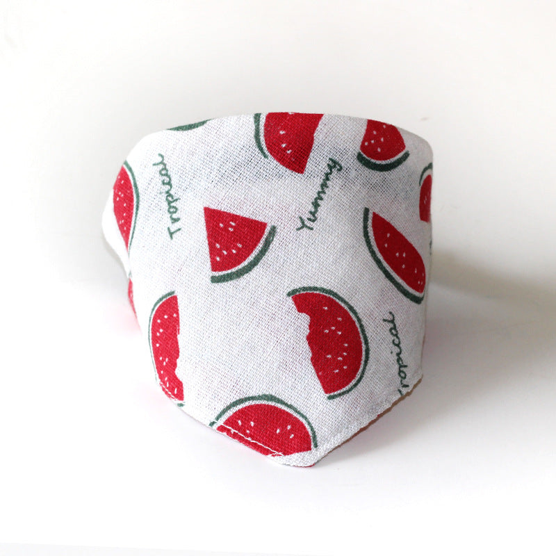 Pet Triangle Scarf Dog Scarf Cat Collar Christmas Small Dog Bib Japanese Style Cute Sweet Style