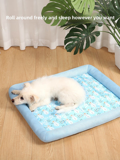 Universal AllSeason Pet Cool Nest Internet Celebrity Bed Mat for Small Medium Dogs Cats