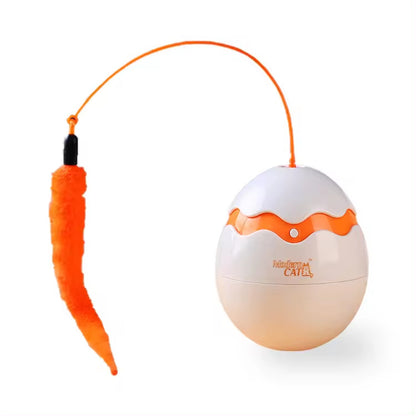 360 Degree Irregular Spin Cat Teaser Dinosaur Egg Toy