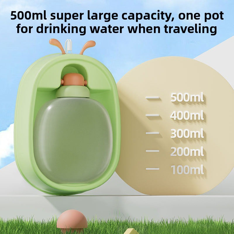 Portable Pet Water Cup Little Bug Outdoor Large Capacity Dog Bottle