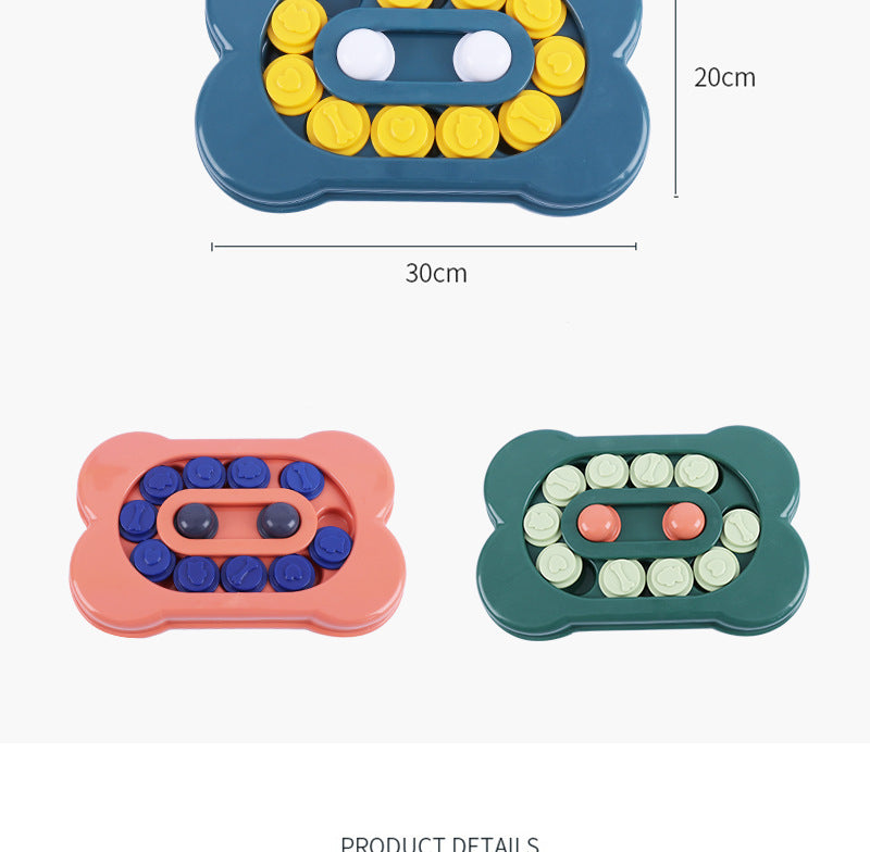 Pet Supplies Bone-Shaped Slow Feeder Intelligence Toy