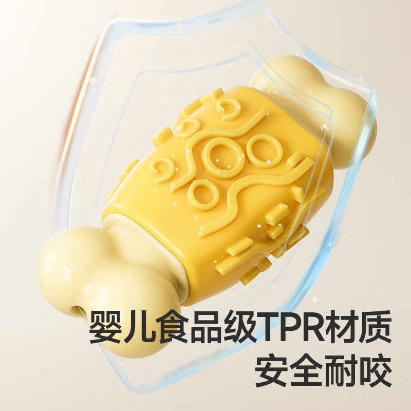 Dog Toy Sound Bone Treat Dispensing Chew Stick Durable Chew Toy Pet Supplies Dog Toothbrush