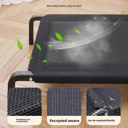 Elevated Dog Camping Bed All-Season Moisture-Proof Kennel Bed for Small Large Dogs