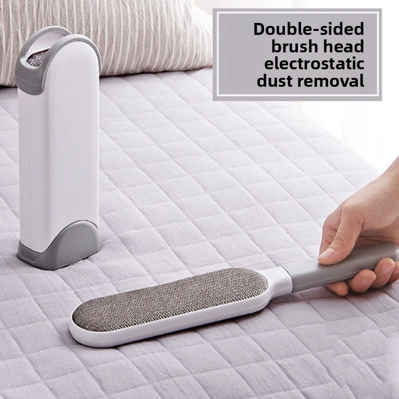 Professional Pet Hair Removal Brush Double Sided Grooming Tool for Dogs Cats Reusable Lint Roller for Clothes Furniture Carpet Deshedding