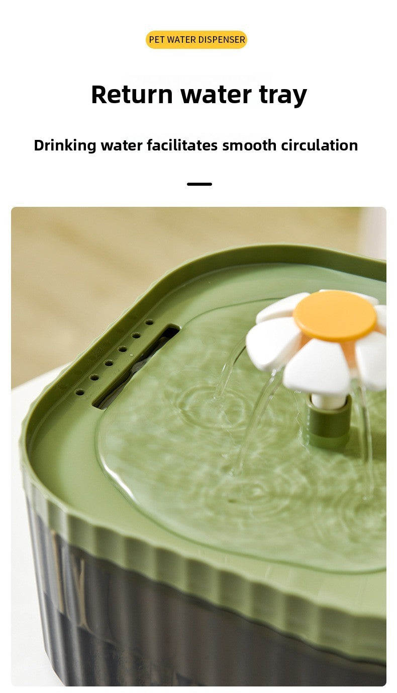 Cat Smart Plug In Water Dispenser Auto Flowing for Cats Dogs Universal Silent High Capacity