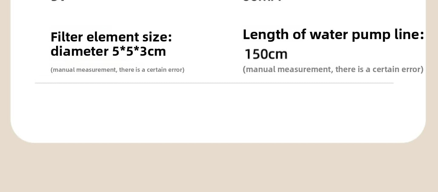 Cat Water Fountain 2L Automatic Circulating Flower Design with LED Light and Filter for Healthy Hydration