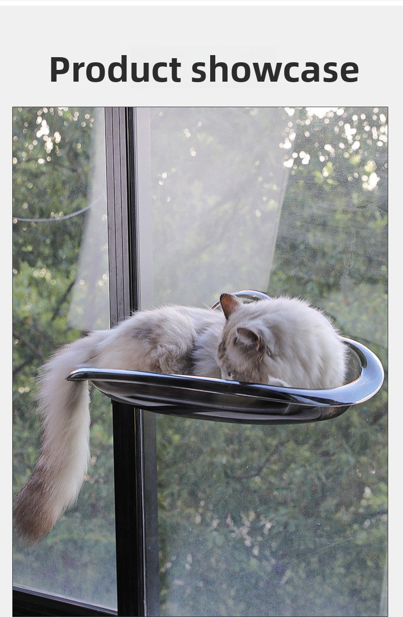 Pet Bubble Suction Cup Hanging Hammock Cat Bed for Window