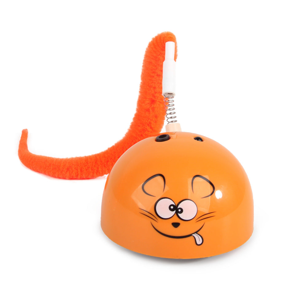 Indoor Electric Self-Entertainment Cat Toy with Glowing Moving Mouse