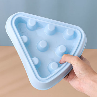 Interactive Puzzle Feeder Bowl Large Size Slow Feed Dog Bowl Anti Gulping Choking Cartoon Pizza Design Fun Pet Supplies for Dogs Cats