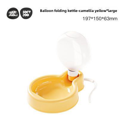 Dog Outdoor Water Cup Foldable Portable Travel Cup Water Dispenser Cat Dog Walking Puppy Drinking Cup Large Capacity