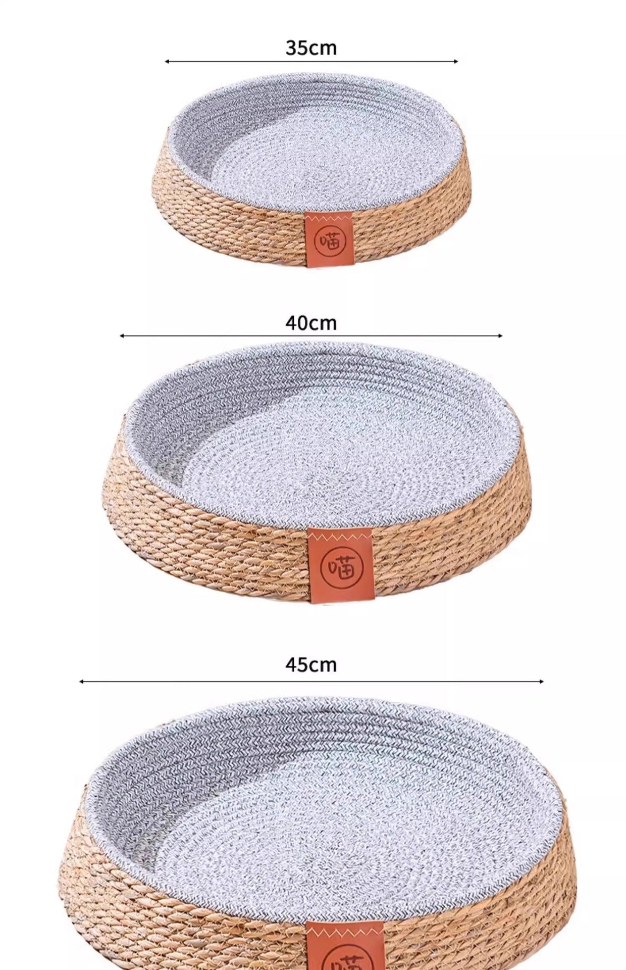 Summer Rattan Cat Villa AllSeason Breathable Comfy ScratchProof Dog House