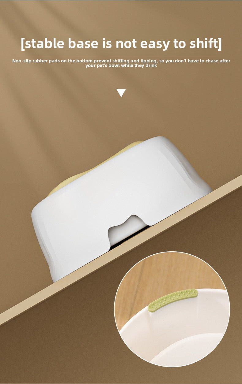 Floating Starfish Style Water Bowl Cat Drinking Equipment Anti Splash