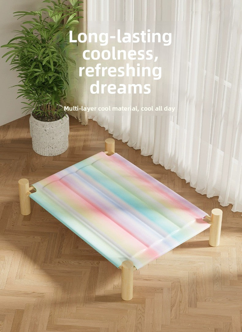 AllSeason Universal Cat Bed Removable Washable Summer Cool Nest for Pets