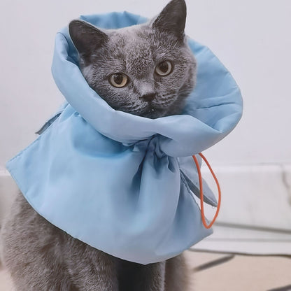 Pet Warm Waterproof Scarf for Cats Neutered Post-surgery Anti-licking Elizabeth Collar Pet Supplies