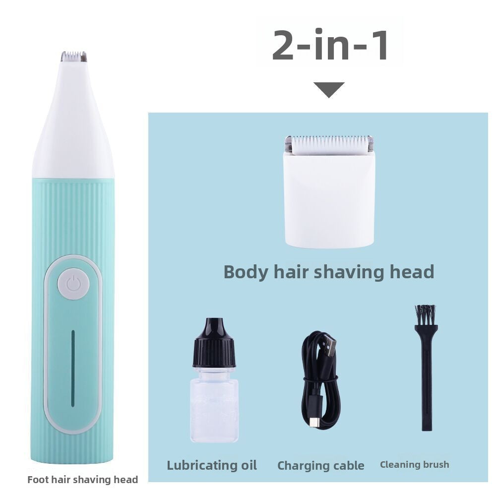 Pet Supplies New Pet Hair Trimmer Set Dog Electric Clipper Nail Grinder Pet Paw Hair Trimmer