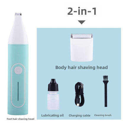 Pet Supplies New Pet Hair Trimmer Set Dog Electric Clipper Nail Grinder Pet Paw Hair Trimmer