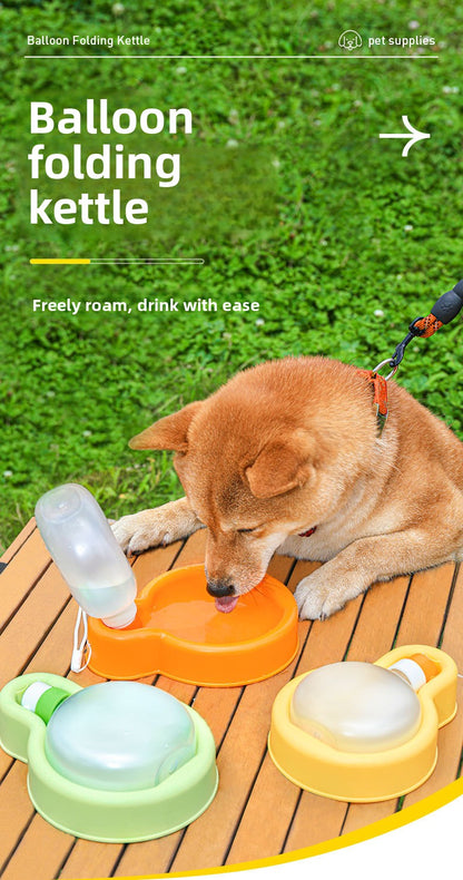 Dog Outdoor Water Cup Foldable Portable Travel Cup Water Dispenser Cat Dog Walking Puppy Drinking Cup Large Capacity
