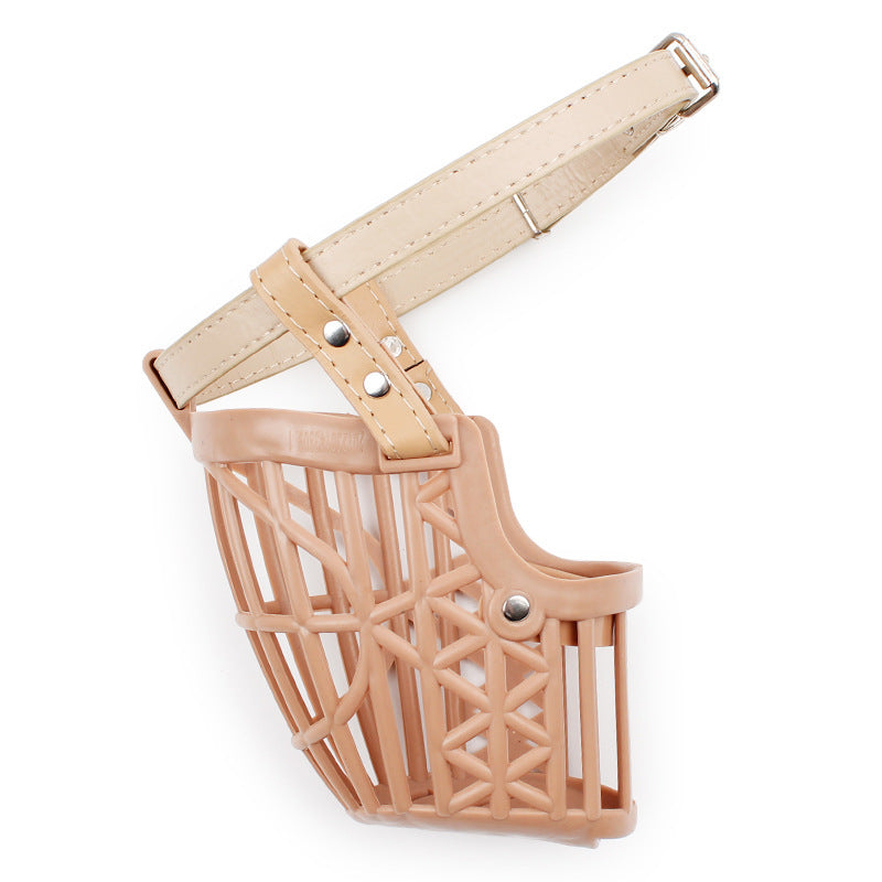 Dog Safety Mesh Mask Soft Plastic Fence Mouth Cover Wholesale