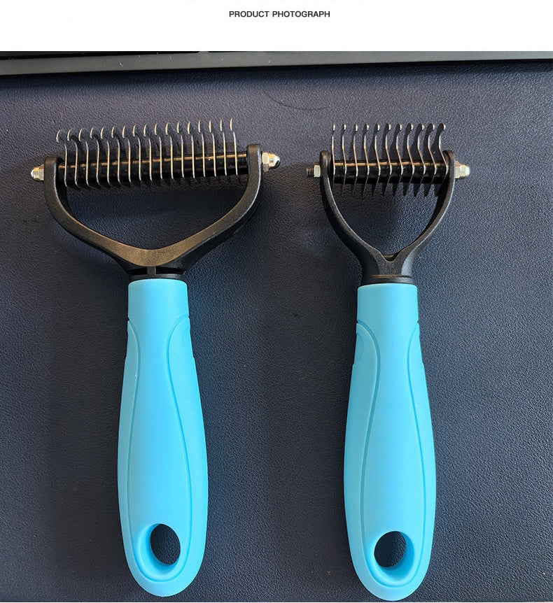 Pet Cat Dog Knot Comb Quick Hair Removal Cleaning Floating Hair Removal Shaving Tool