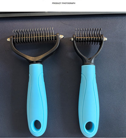 Pet Cat Dog Knot Comb Quick Hair Removal Cleaning Floating Hair Removal Shaving Tool