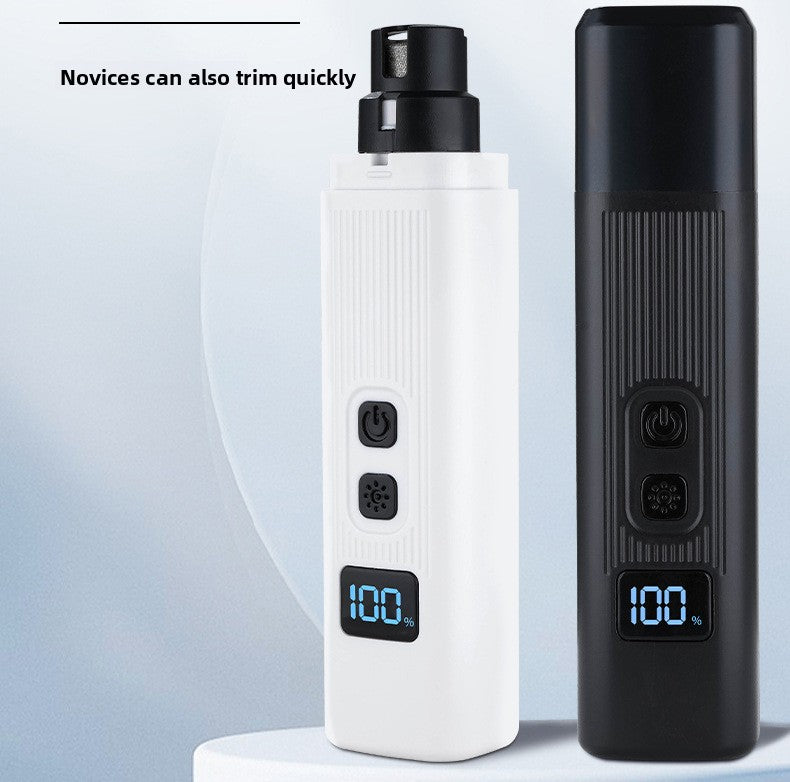 Pet Nail Grinder Clipper with Light for Dogs Cats