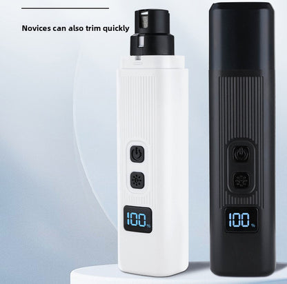 Pet Nail Grinder Clipper with Light for Dogs Cats