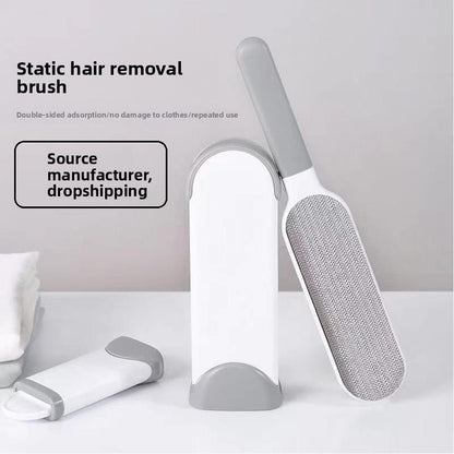 Professional Pet Hair Removal Brush Double Sided Grooming Tool for Dogs Cats Reusable Lint Roller for Clothes Furniture Carpet Deshedding