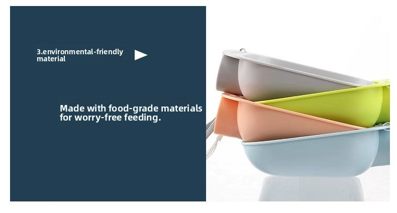 Small Dog Outdoor Walking Portable Water Bottle Pet Dispenser Cup