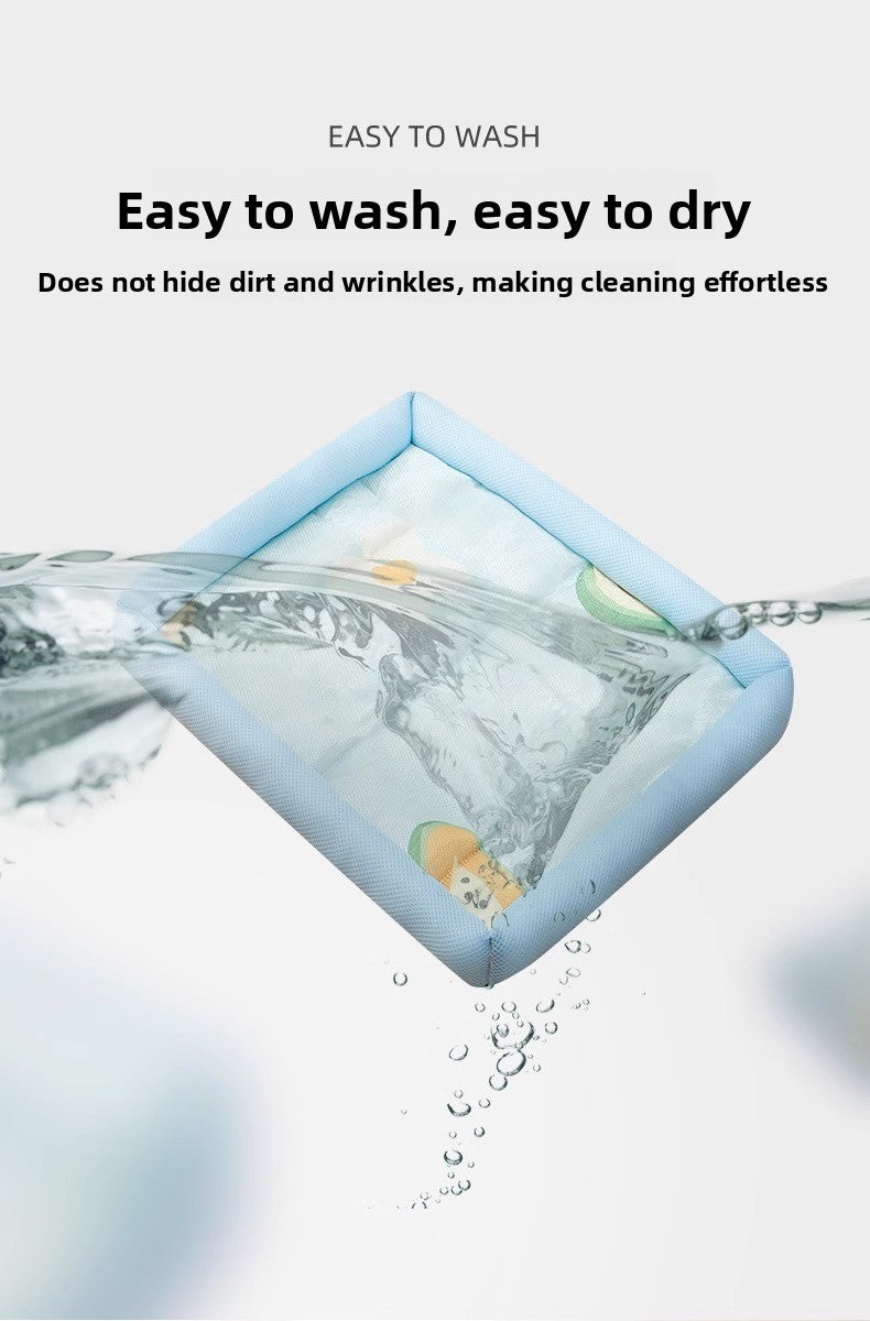 Pet Bed for Cats Dogs AllSeason Mat Summer Cool Sleeping Gear Small Medium Sizes