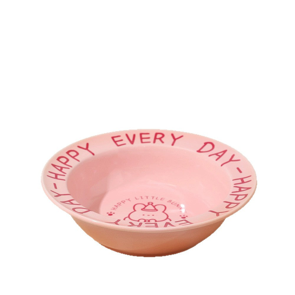 Ceramic Elevated Cat and Dog Food Bowl with Anti-Spill Design