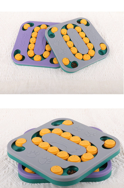 Pet Supplies New Dog Puzzle Foraging Toy Interactive Training Anti Boredom Fun