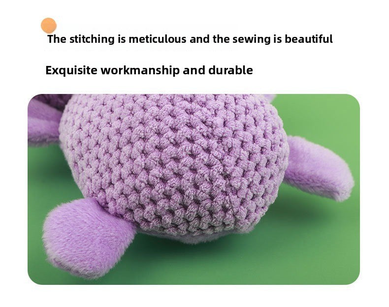 Dog Sound Resistant Bite Grind Teeth Pet Toy Plush Cow Duck Shapes Special Discount