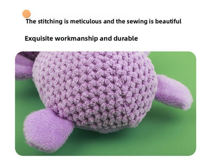 Dog Sound Resistant Bite Grind Teeth Pet Toy Plush Cow Duck Shapes Special Discount