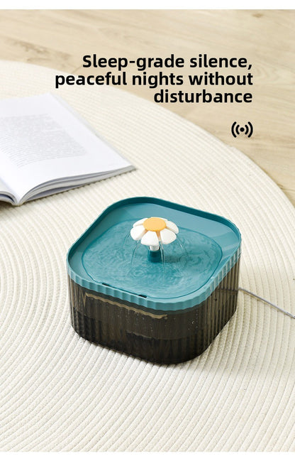 Cat Smart Plug In Water Dispenser Auto Flowing for Cats Dogs Universal Silent High Capacity