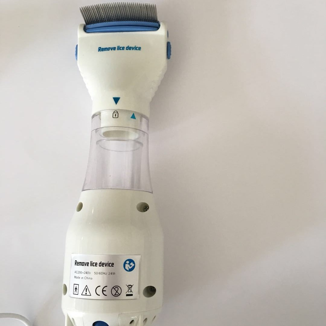 Electric Pet Lice Cleaner for Dogs Cats Rechargeable Flea Comb with UV Light and Suction Tick Removal Tool Gentle Grooming Brush