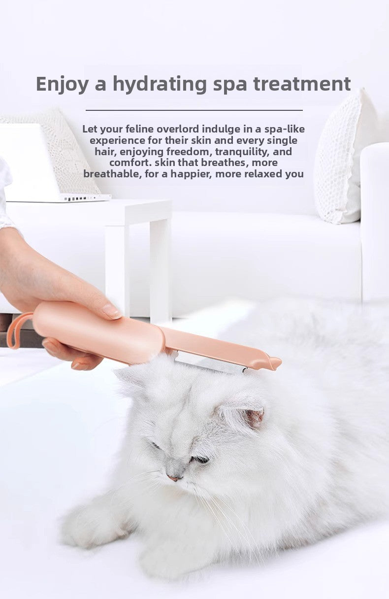Cat Dog Long Hair Comb Pet Supplies Detangling Remove Floating Hair Cleaning Tool