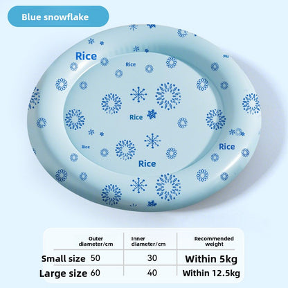 Cat Dog Bed Ice Mat Summer Cooling Sleeping Pad Double Layer