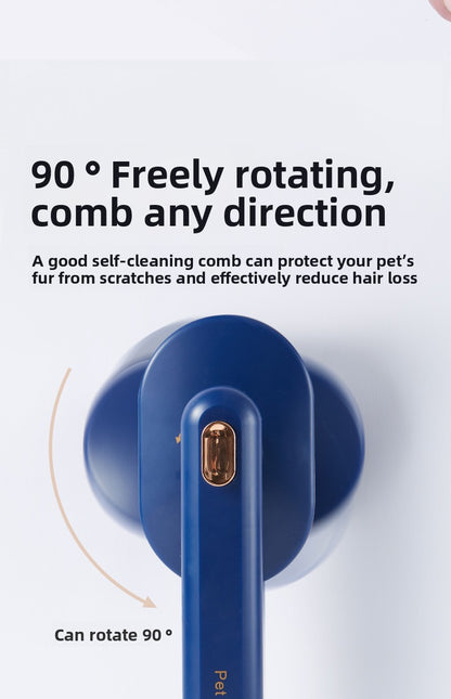 Gentle Needle Comb for Cats and Dogs Premium Pet Hair Brush to Remove Loose Hair and Reduce Shedding Detangling Comb for Pet Grooming at Home