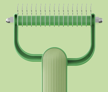 New Double-Sided Thinning Pet Knot-Opening Comb for Dog Cat Wholesale