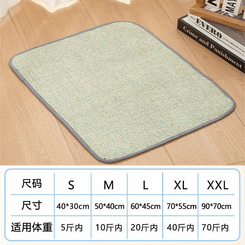 AllSeason Pet Cooling Mat Pad for Dogs Cats Summer WearResistant Bed Essentials